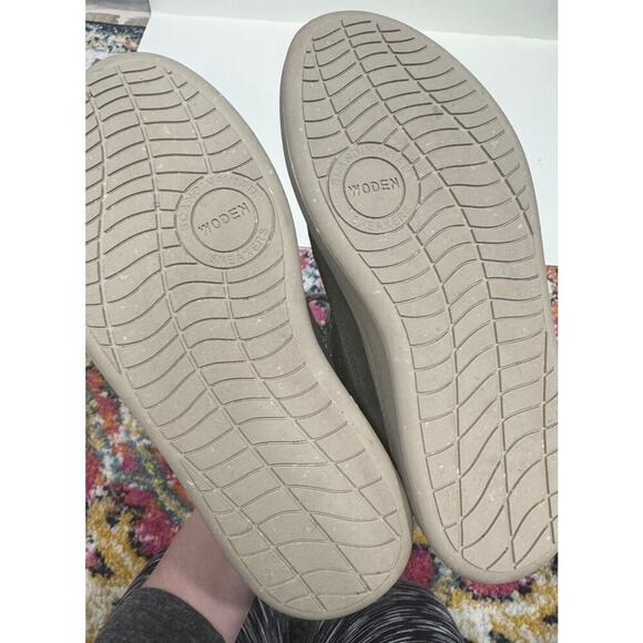 NWOT WODEN Iris Nubuck Scandinavian Sneakers Suede Fur Lined Boots Size 5.5 - Picture 6 of 8